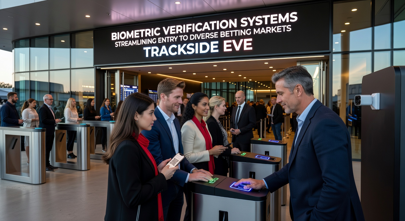 User accessing digital casino table after biometric login on mobile device