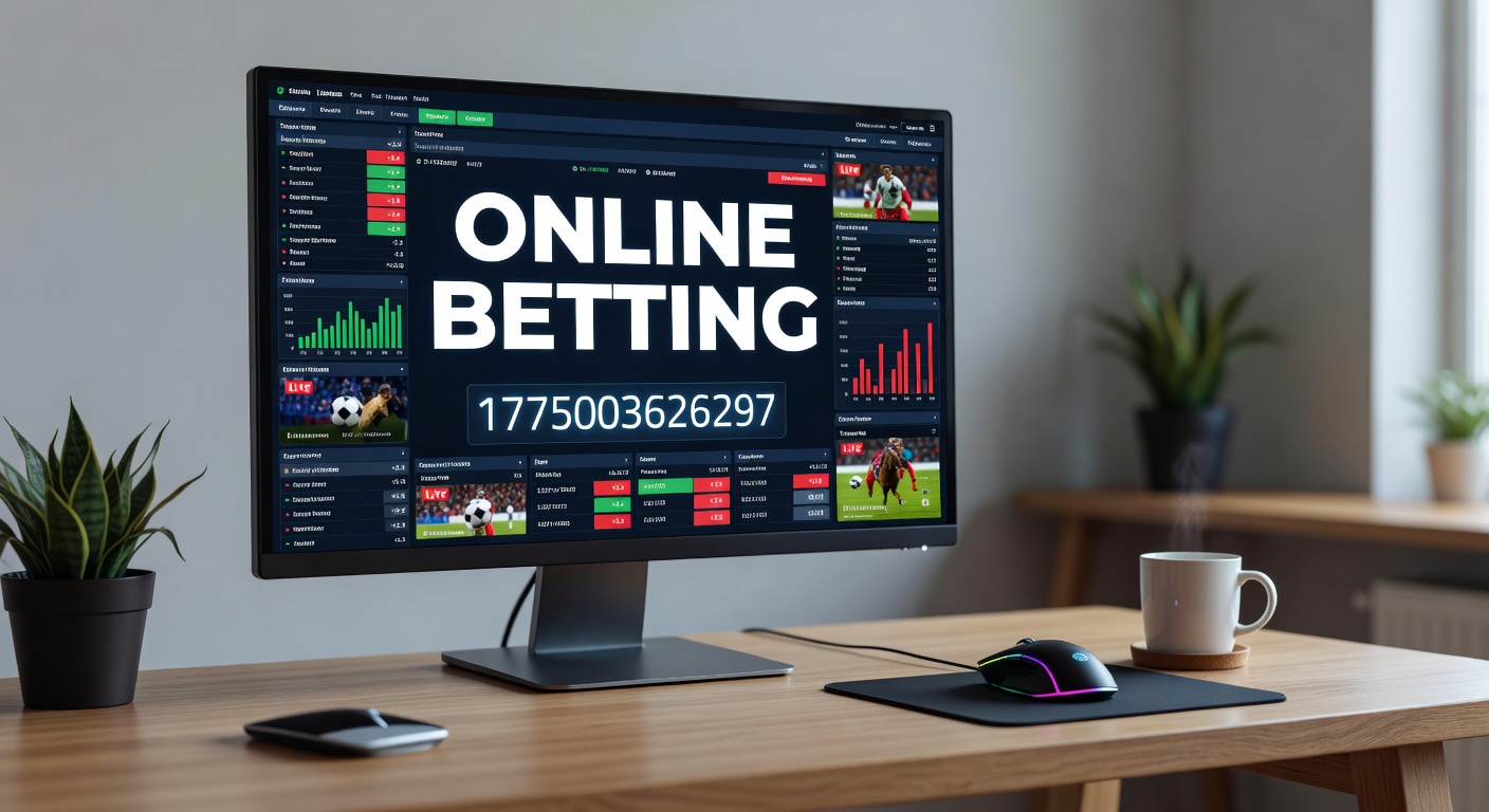 Global map highlighting online betting hotspots with icons for sports events, mobile devices, and regulatory symbols