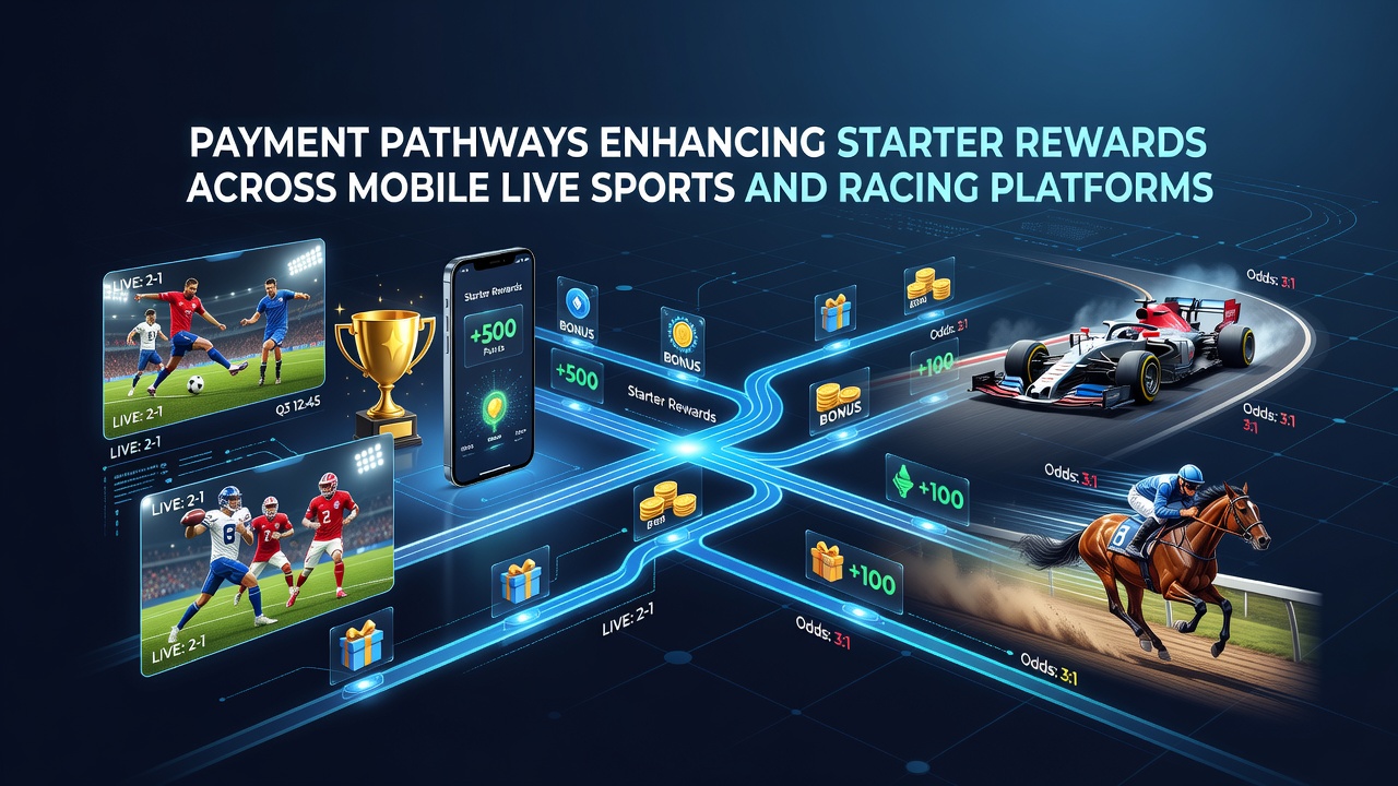 Mobile app showing instant deposit options for live sports and racing bets